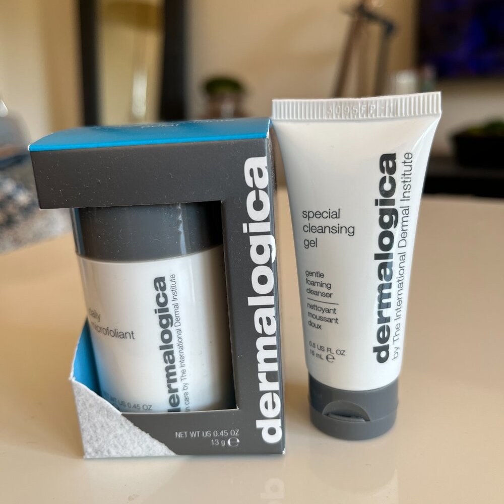 Derrmalogica Cleansing 2-PC. Travel Set NIB
